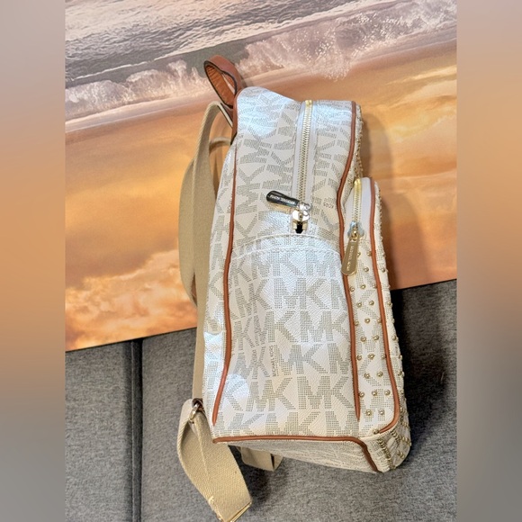 Michael Kors Studded Jet Set Backpack - Picture 5 of 10